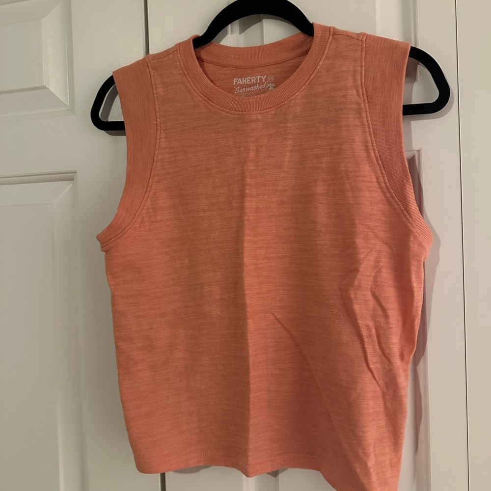 Faherty Women's Sunwashed sub muscle tank